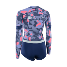 Cargar imagen en el visor de la galería, ION Women Wetsuit Amaze Hot Shorty 1.5 Longsleeve Front Zip 2023