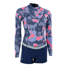 Load image into Gallery viewer, ION Women Wetsuit Amaze Shorty 2.0 Longsleeve Back Zip 2023