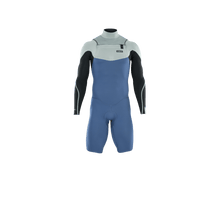 Load image into Gallery viewer, ION Men Wetsuit Element 2/2 Shorty Longsleeve Front Zip 2023