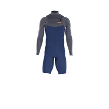Load image into Gallery viewer, ION Men Wetsuit Element 2/2 Shorty Longsleeve Front Zip 2023