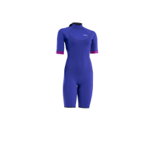 Load image into Gallery viewer, ION Women Wetsuit Element 2/2 Shorty Shortsleeve Back Zip 2024
