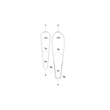 Carica l'immagine nel visualizzatore di Gallery, Duotone Boom Spare EVA grip Platinum AERO (2pcs) (SS20) 2020