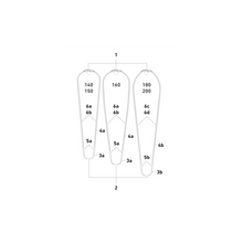 Carica l'immagine nel visualizzatore di Gallery, Duotone Boom Spare Double Pin.Lock oval (2pcs) (SS19-21) 2021